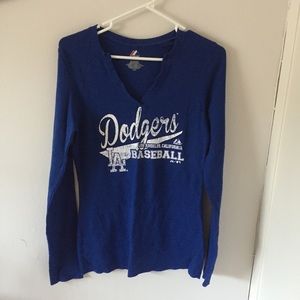 Dodgers Long Sleeve Top